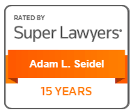 Rated by Super Lawyers, 15 years badge